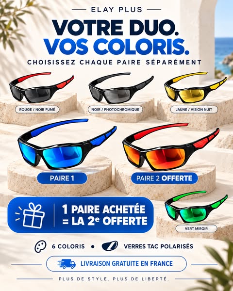 Votre duo, vos coloris
