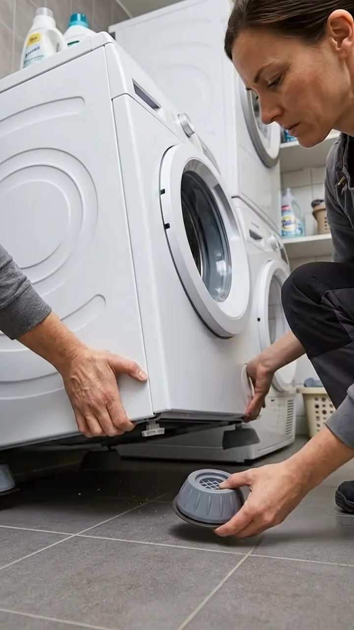 Non-Vibration Washing Machine Support