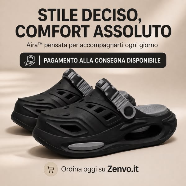 Aira™ Black | Stile e comfort