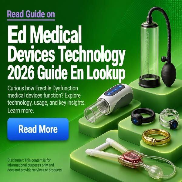 Understanding ED Medical Devices and Technology - Read Guide