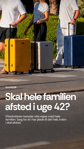 Kuffertsæt til hele familien – spar 47%