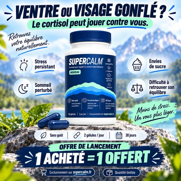 Nouveau : SuperCalm en gélules