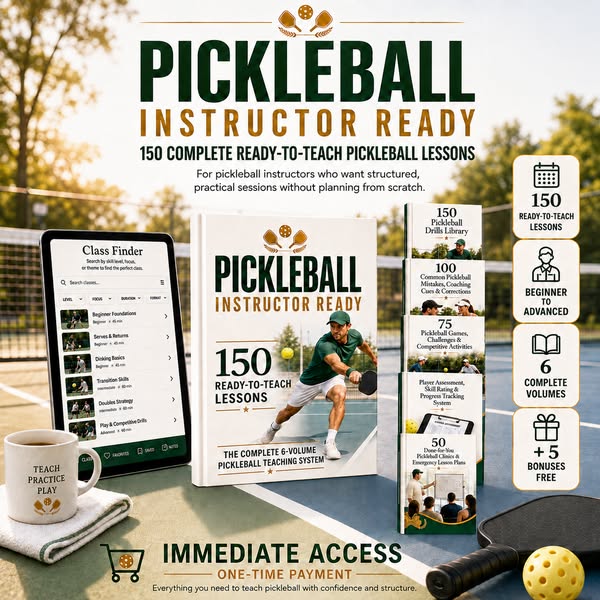 PICKLEBALL INSTRUCTOR READY