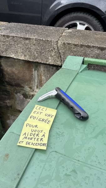 Poignée d'assistance pour voiture