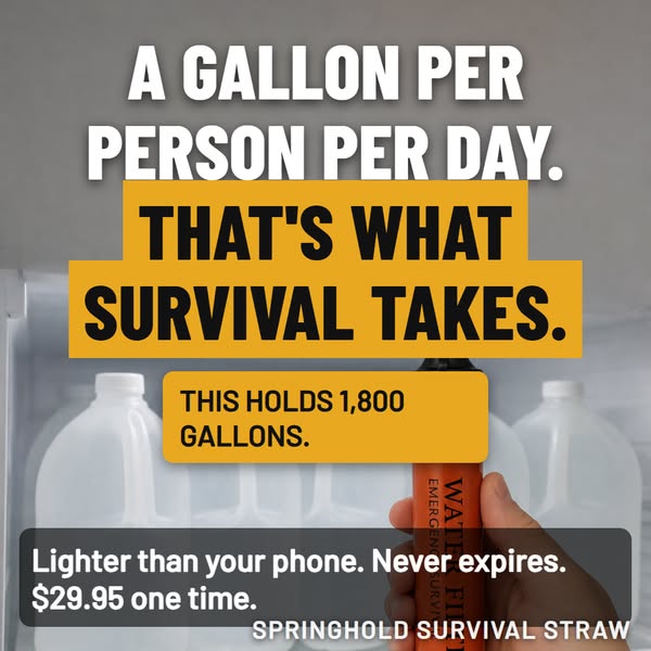 A Gallon Per Person Per Day (Save 66%)