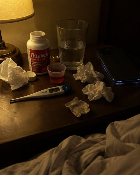 She survived COVID. The flu put her in the hospital.