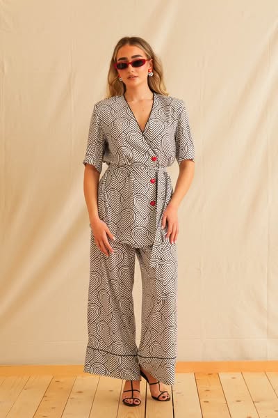 Georgina Trikogia Σύνολο με Blazer και Παντελόνι Secret Love - XS/S