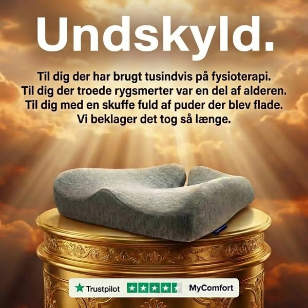 MyComfort siddepude - Gør hverdagen mere