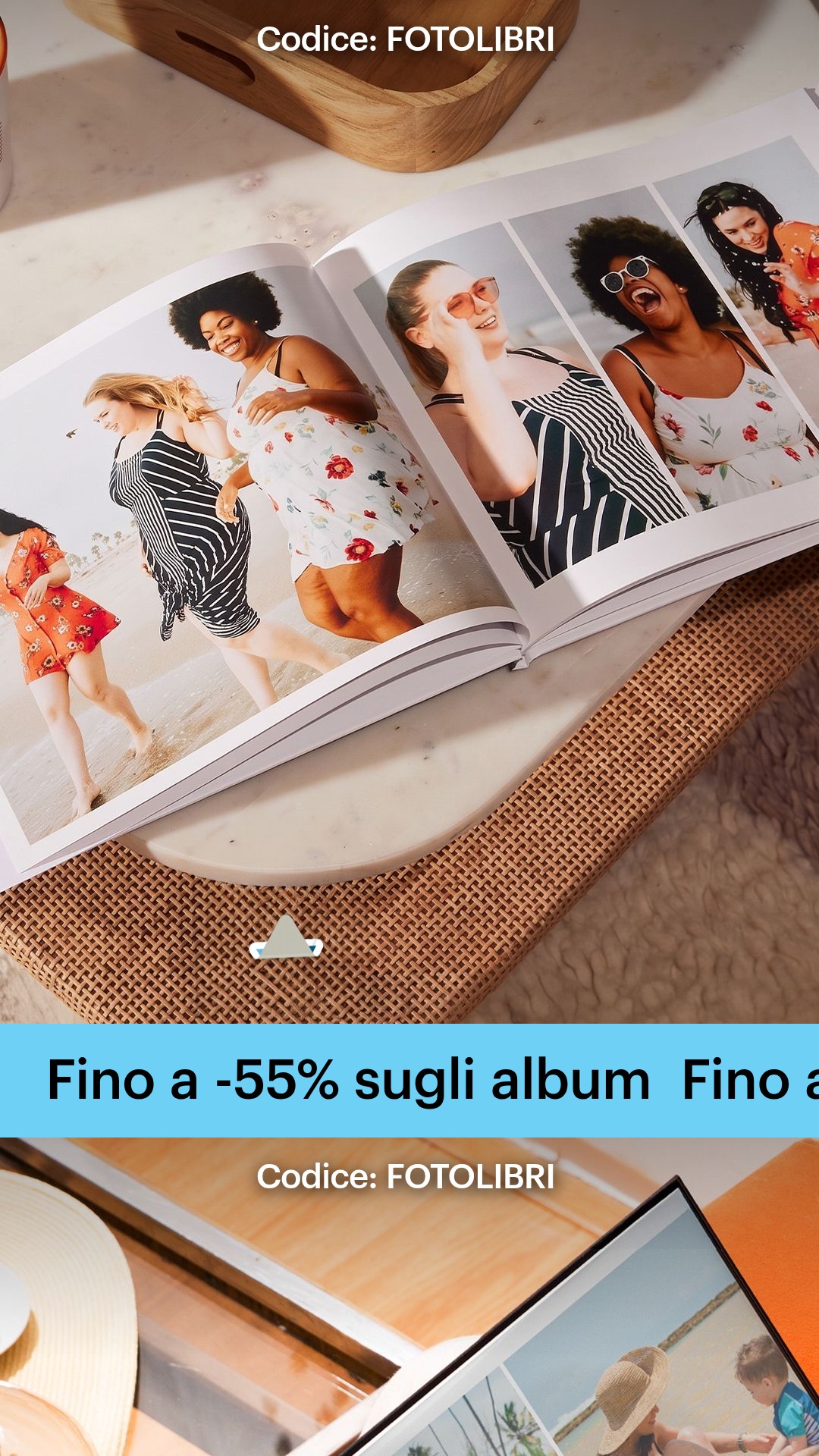 Crea splendidi album fotografici