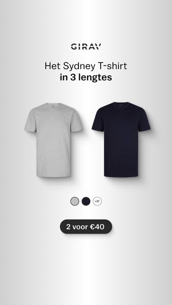 T-shirts: 3 voor €60