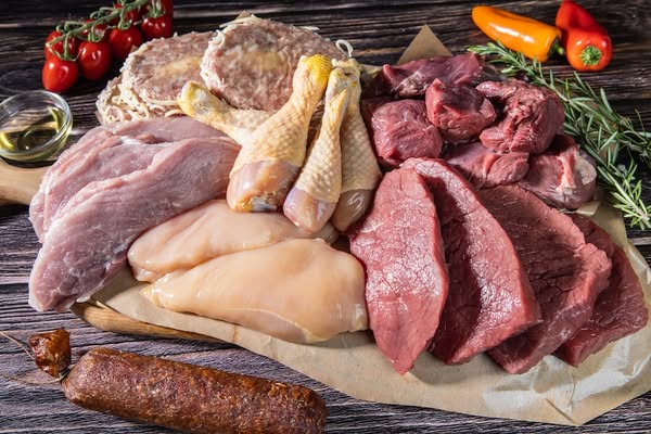 87€ i.p.v. 98,40€/Pakket rund varkens en kip