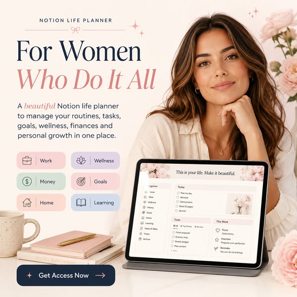 Her Notion Planner