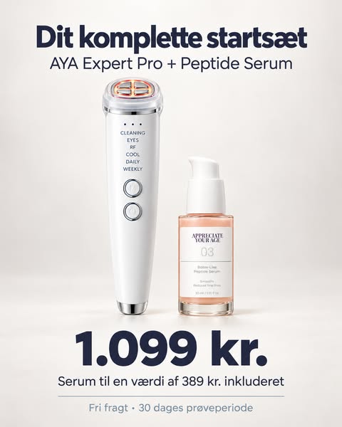 Expert Pro Startsæt – serum inkluderet