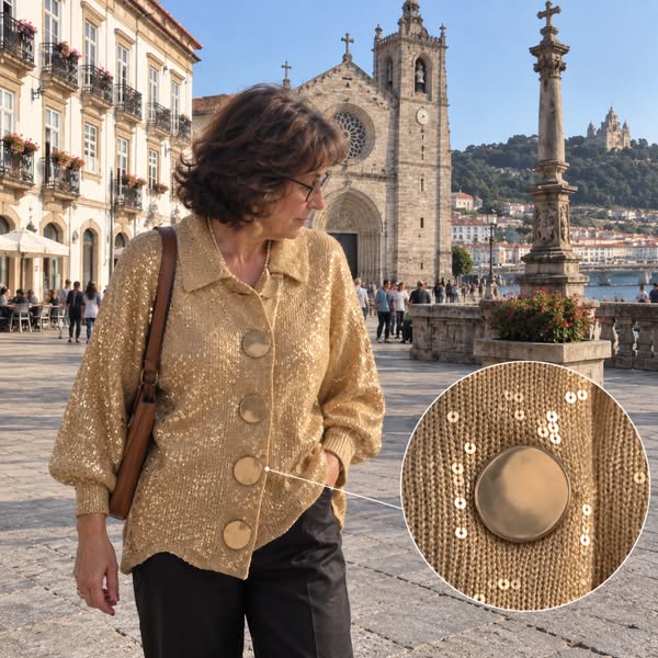 O Isadora™ que adoram chegou em Dourado com Lantejoulas