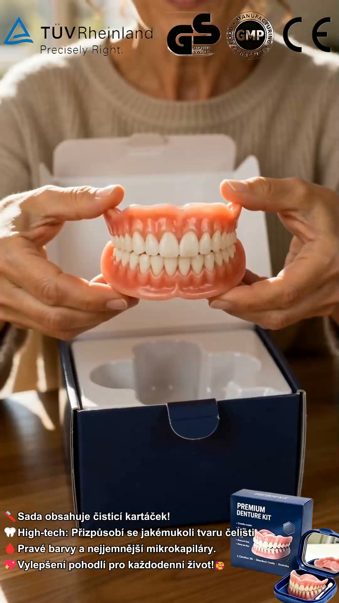 ¡Come, ríe y disfruta sin complejos: Sonrisa perfecta y natural desde casa!