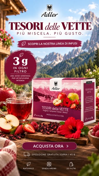 Tesori delle Vette | Più miscela. Più gusto.