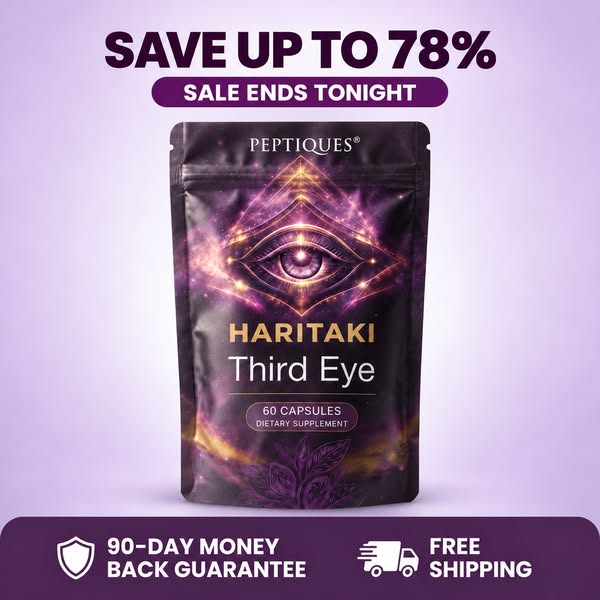 Haritaki Third Eye Capsules Cold-Processed Himalayan Fruit