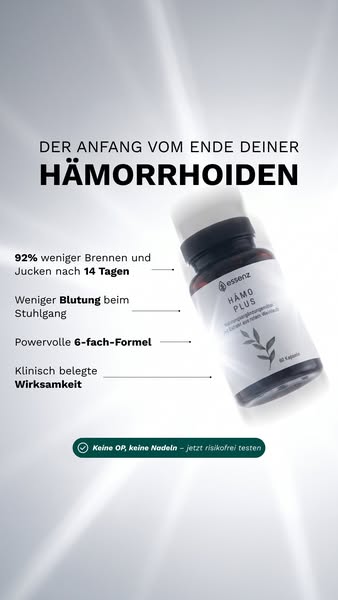 Hämorrhoiden natürlich von innen unterstützen