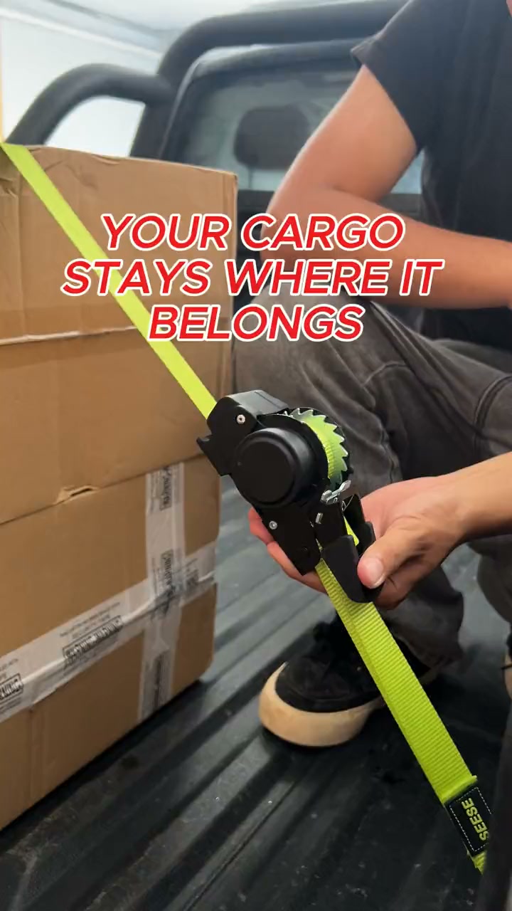 Heavy-Duty Ratchet Straps – Secure Your Load Fast