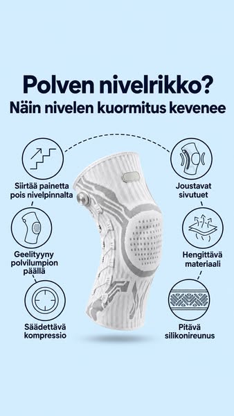 Ei mikään tavallinen polvituki