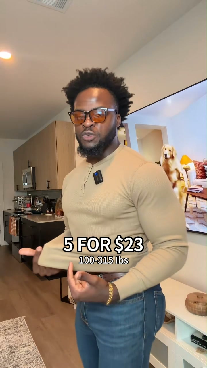 Men's Long Sleeve Waffle Henley T-Shirt – Relaxed Fit Casual Top (Regular & Tall Sizes)