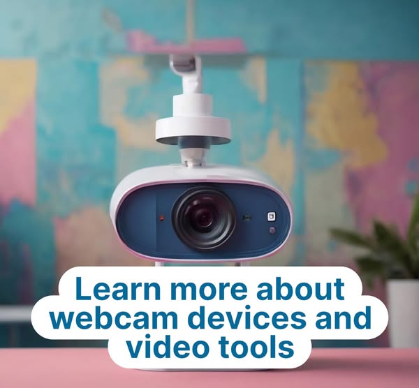 Learn more about webcam devices and video tools