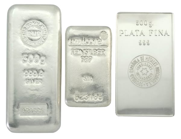 Best Value 500g Silver Bar, Varied