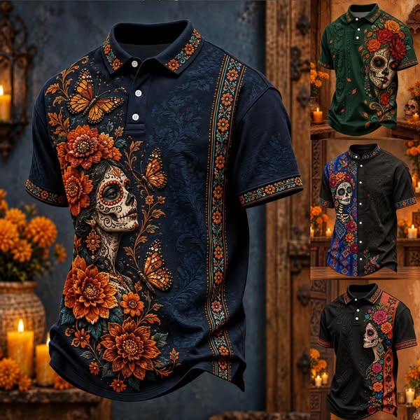Day of the Dead Inspired Shirts.