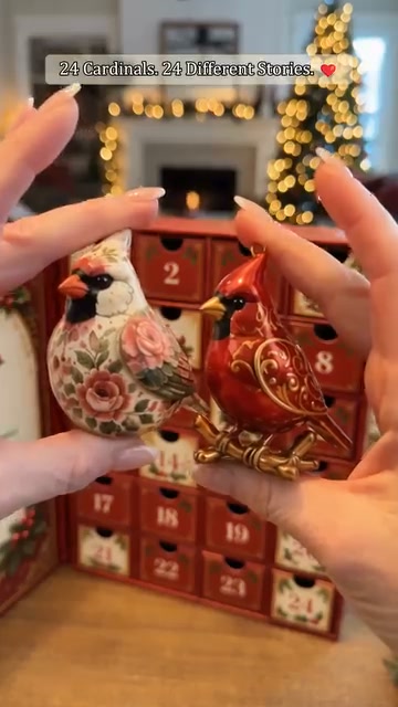 Last 50 pcs High-quality modelCardinal Christmas 24-Day Countdown Calendar – Limited Anniversary Edition