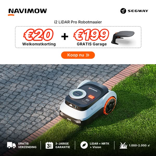Welkomstkorting + GRATIS Garage