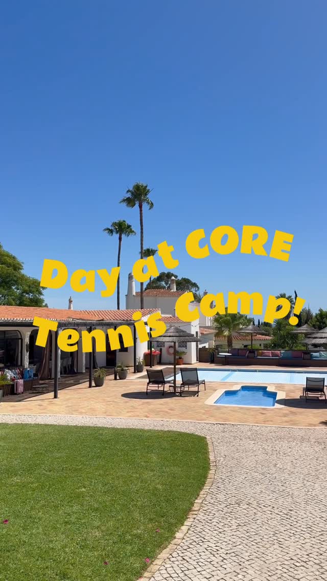 Anúncio de CORE tennis camp