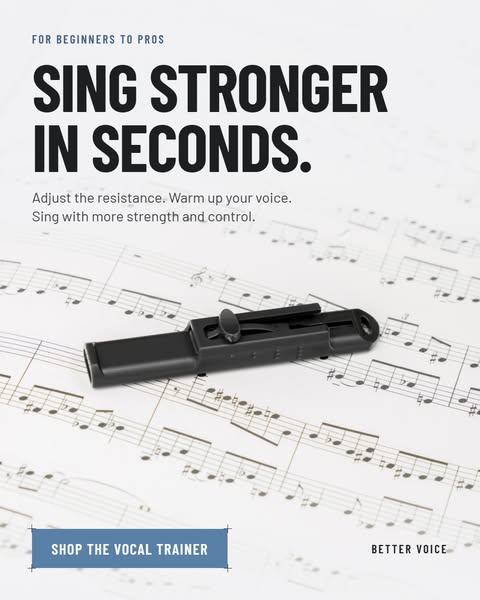 Sing Stronger In Seconds