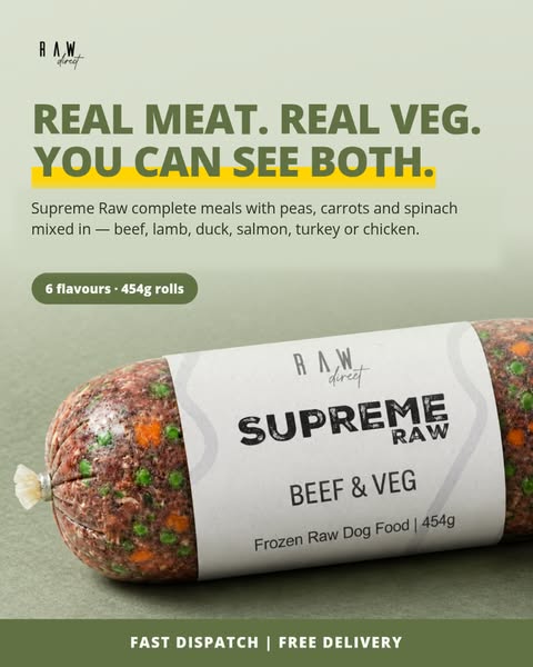 REAL MEAT. REAL VEG. YOU CAN SEE BOTH.