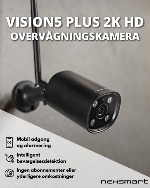 Få fuldt overblik – dag og nat med VISION5 PLUS