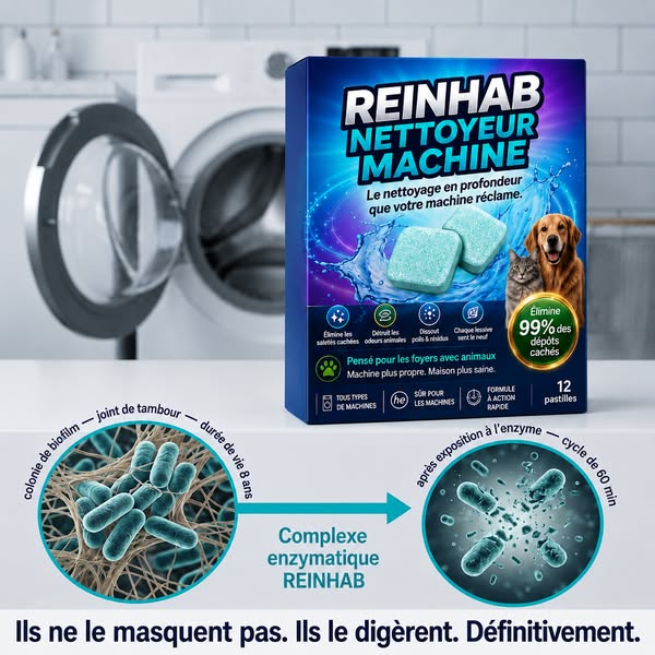 Si votre linge sent toujours « mauvais » après avoir nettoyé votre machine… voici pourquoi