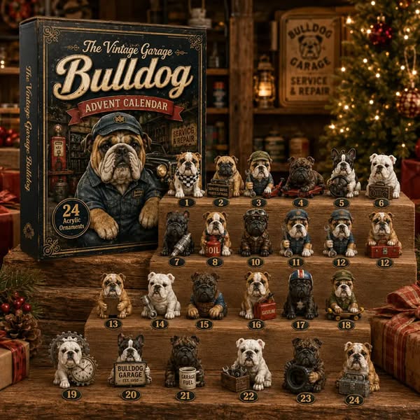 Give Them 24 Days Of Bulldog Surprises Instead!