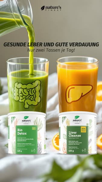 Ein Getränk, das die Leber reinigt!