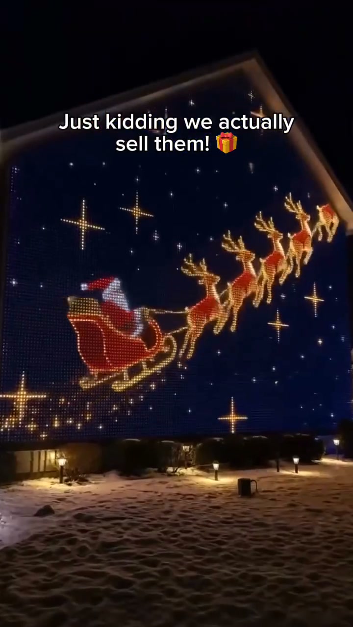 SPECIAL OFFER | Christmas LED House Net & Smart Outdoor Wall Curtain Light