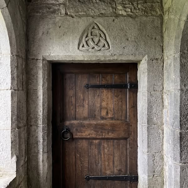 The "Odd" Carving Above All 61 Castle Doors