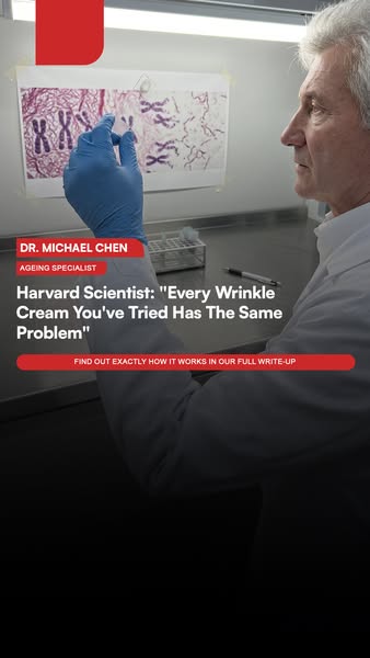Harvard Scientist: "Every Wrinkle Cream You've Tried Has The Same Problem"