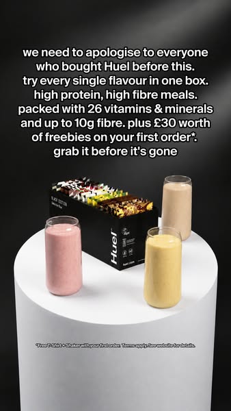 This is a meal. Not a protein shake.
