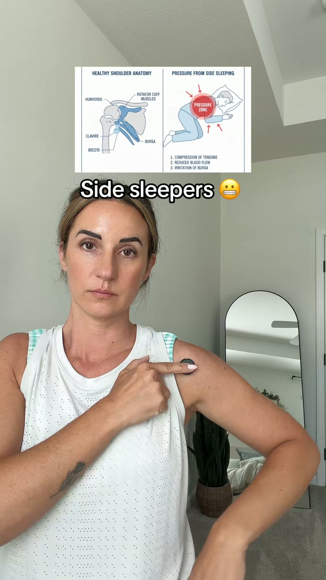 For the arm that goes numb