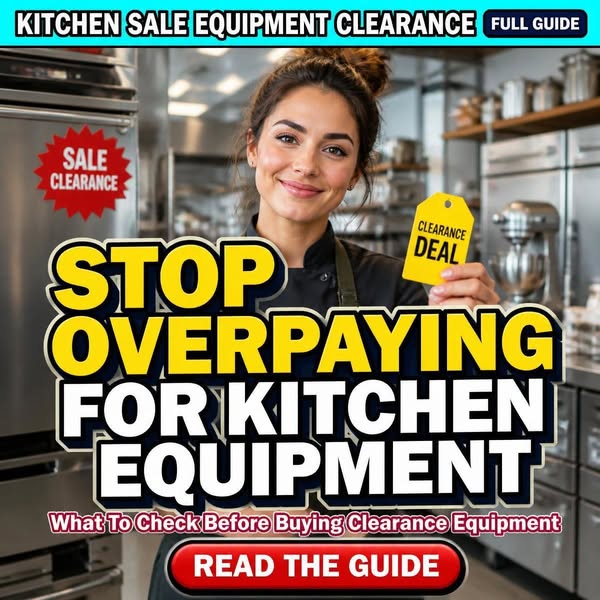 Kitchen Equipment Clearance: Full Guide