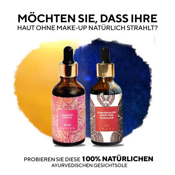 Morgens Tropfen + abends Massage = Dauerstrahlen!