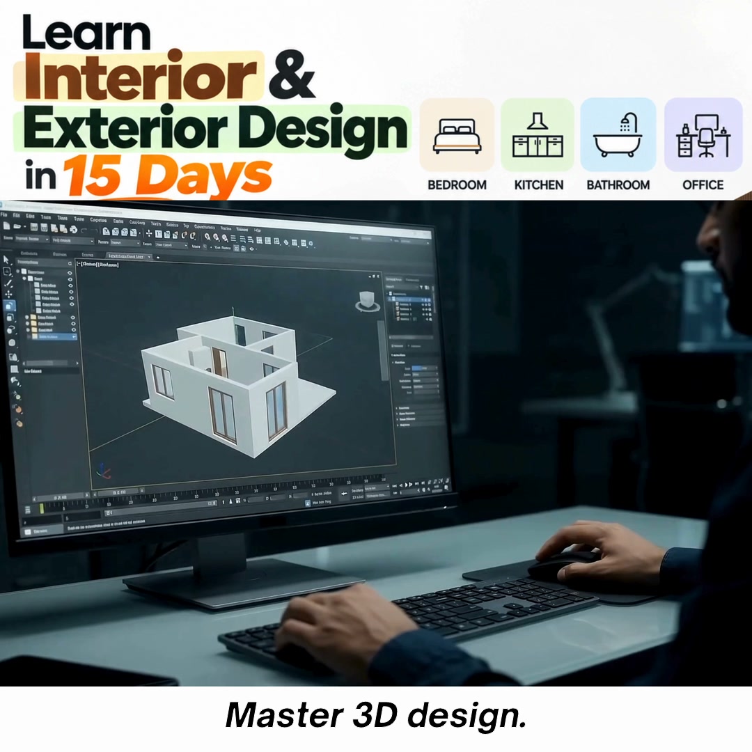 Learn Interior & Exterior Design in 30 Days