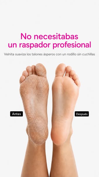 Pies suaves. En minutos. Garantizado.