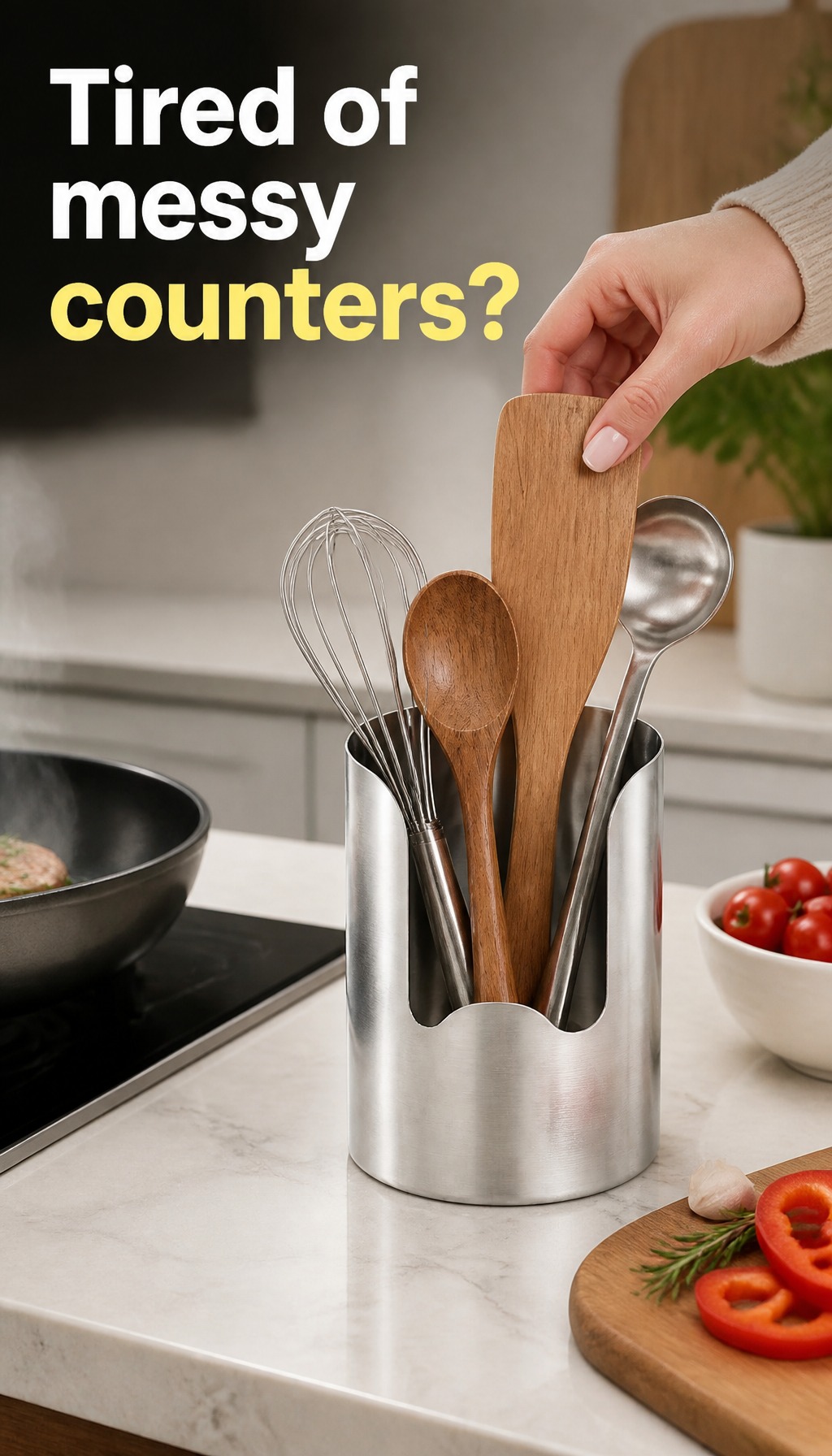 Tired of messy counters?