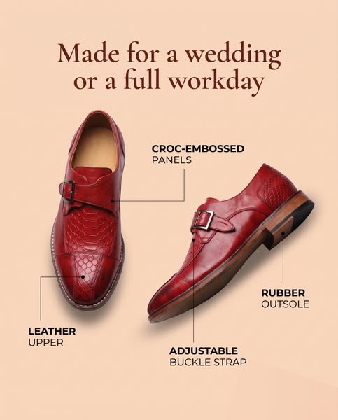 Belgravia Leather Monk Loafers