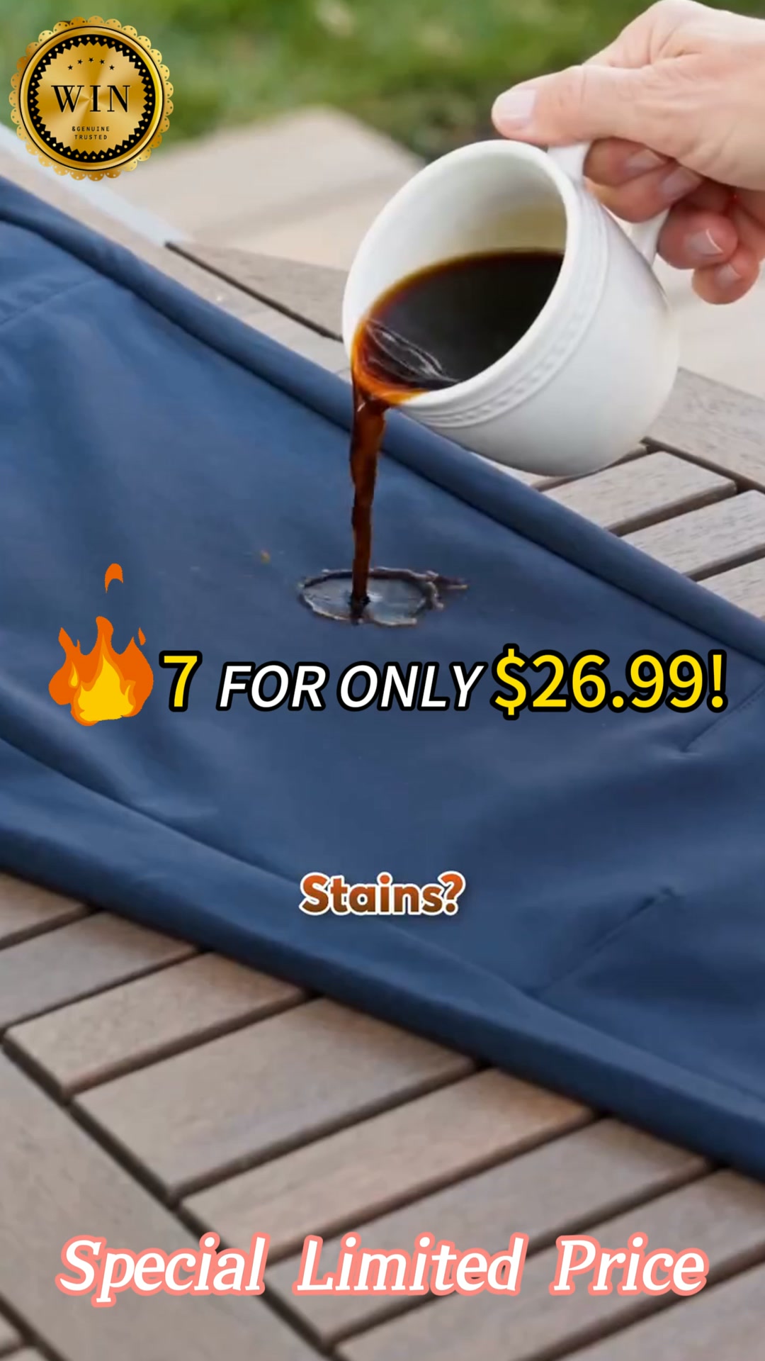 7 FOR ONLY $26.99 – Stretch Utility Pants!