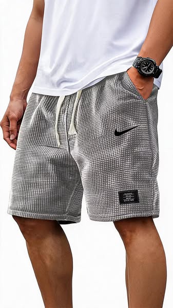 2026 Summer New Men’s Cool Breathable Waffle-Knit Shorts
